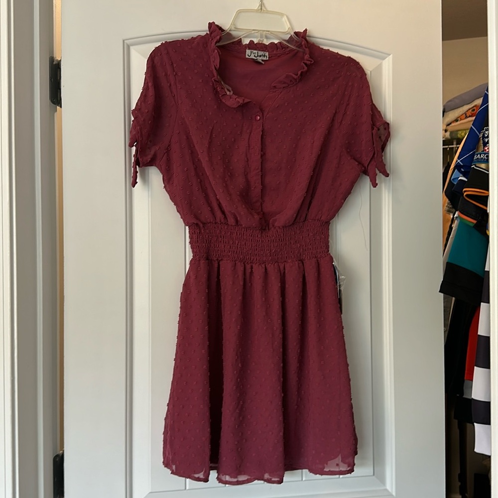 Maroon Dress